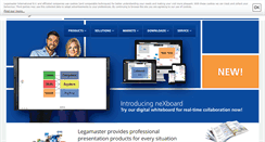 Desktop Screenshot of legamaster.com